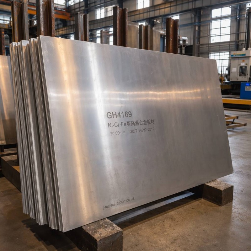Inconel 718 UNS N07718 Nickel Alloy Sheet Plate AMS 5596 for Aerospace Gas Turbine Engine Components