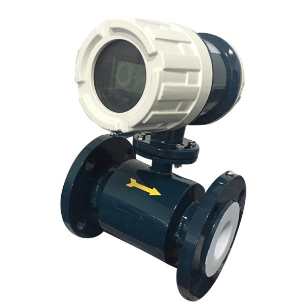 Chemical Liquid Electromagnetic Flow Meter Emf Equipment With SS316L Electrode