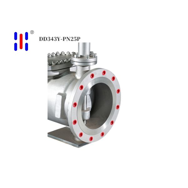 SS304 Low Temperature Butterfly Valve Flanged PN25 Triple Offset Butterfly Valve