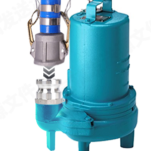 PVC Lay Flat Pump Discharge Hose With Aluminum Camlock C & E Fittings, Cam Lock Fitting Type F included, Heavy Duty