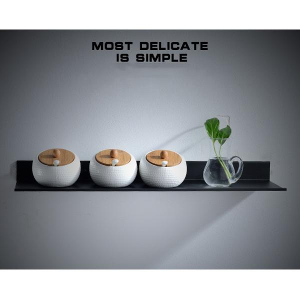 Bathroom Shelf Organizer Storage  Rack  SUS304 Stainless Steel In Black