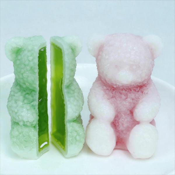 Giant Jumbo Bear Wax Bottle Candy - Viral TikTok ASMR Crunchy Edible Wax with Bursting Fruit Liquid Filling