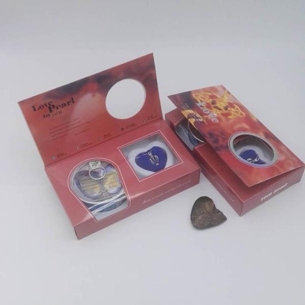 DIY Freshwater Pearl Jewelry Gift Love Pearl Necklace Set Oyster Drop Pendant Prefect Gifts