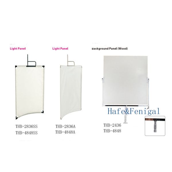 THB & TM Series: Professional Flag Panels, Light Panels & Wooden Background Stands