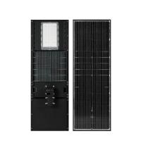 Iluminación exterior de la carretera inteligente limpieza automática LED luz solar de la calle