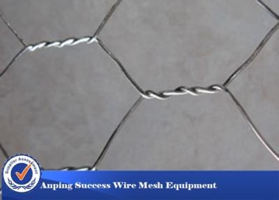 Forma sextavada do furo da construção simples alta das cestas da rede de arame de Gabion do revestimento de zinco