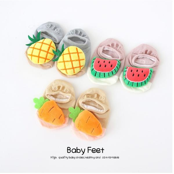 Hot sell summer baby bow socks with cute animal pattern anti-slip socks