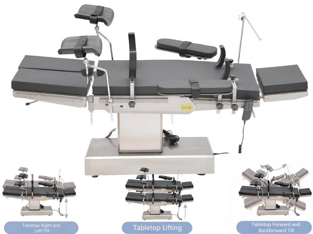 DS-III Three-Function Electric Surgery Table – An Economical Practical Basic Surgical Platform