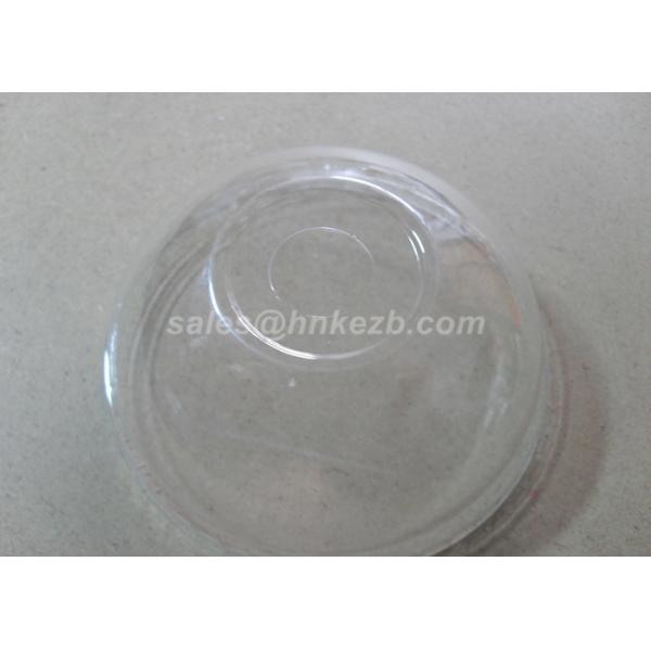 Black Disposable Coffee mug lid For 8oz / 12oz Coffee Cup PS Material