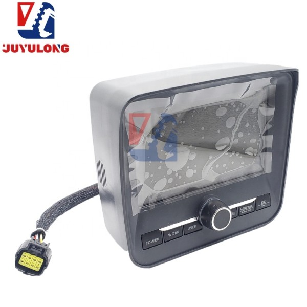JUYULONG Excavator Parts Monitor Cluster Gauge Panel 21Q6-33400 21Q6-33401 for Hyundai R140LC-9A R220-9S R-9 21Q633400 21Q633401
