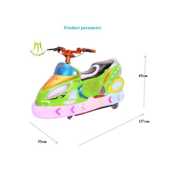 Hansel wholesale remote control kids amusement motor bike for shopping mall