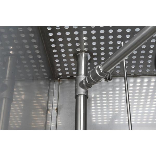 Stainless steel emergency shower room , eyewash Room Eyewash machine stainless steel Emergency body shower Room