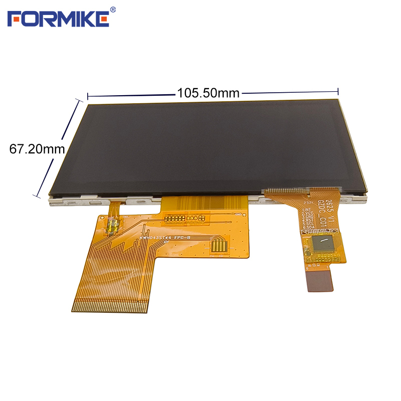 Capacitive LCD TFT Display Screen 4.3 Inch 480x272 With ST7282C Driver IC