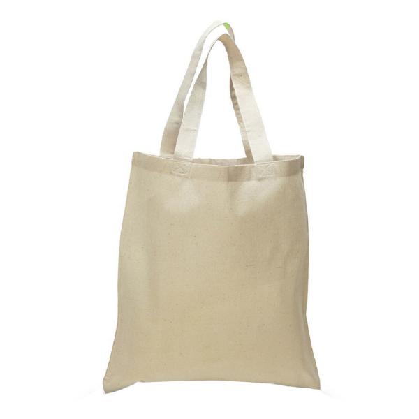 Sustainable Eco Friendly Custom Logo Shopping Handbag Eco-Friendly Reusable Groceries Tote 100% Natural Organic Cotton Canvas Bag