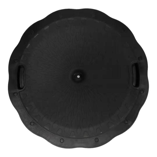 60cm PVC ABS Half Ball Exercise Balance Training Equipments Trainer Exercise Ball Pump