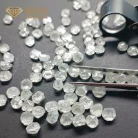 diamante crescido laboratório de Diamond Hpht Uncut White Rough de 0.4-0.6 quilates