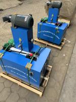 Máquina de corte de mangueira de borracha livre de poeira e máquina de esquiar com 4 camadas e controle de botão avançado 2 polegadas 6-51mm azul