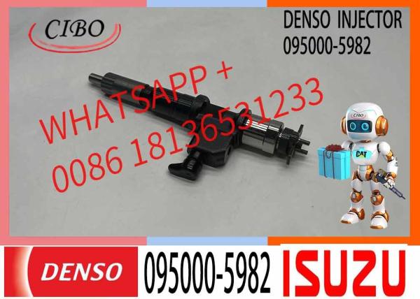 Injetor de combustível original 8-97603099-2 095000-5982 095000-5980 para ISUZU 4HK1 6HK1