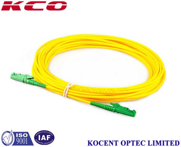 E2000/APC 3D Pass 0.15dB Fiber Optic Patch Cord Single Mode Fiber Jumpers 1m 2m 3m 5m 10m