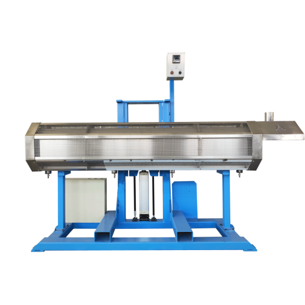 2-Meter Electric Vulcanizing Oven with Pneumatically Liftable Heating Chamber and Stainless-Steel Heating Elements