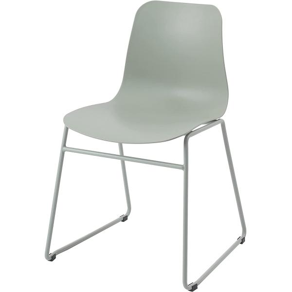 Contracted High Durability  Dsw Dining Chair Pastel Tones Self Assembled