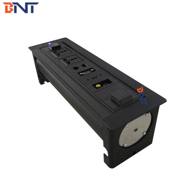 Desktop Motorized Pop Up Box with VGA cable/Tabletop Rotatable Socket