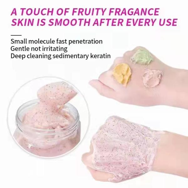 ODM Avocado Facial Body Scrub Organic Exfoliante Deep Cleansing Moisturizing
