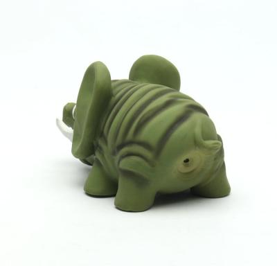 Elephant Latex Stuffed Dog Toy Pet Squeaky Balls Toy Handmade Eco Friendly