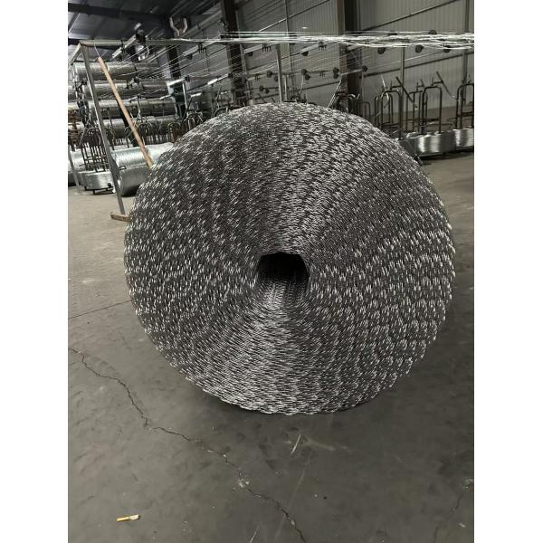 Durable 2.6MM Welded Galvanized   Wire Pipeline  Reinforced  Mesh For Oil And Gas