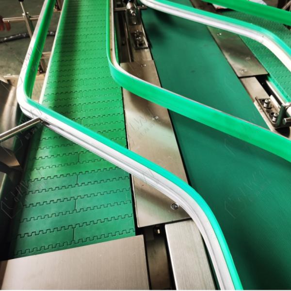 Цепной конвейер для транспортировки бутылок из-под пищевых консервов для промышленной упаковочной линии