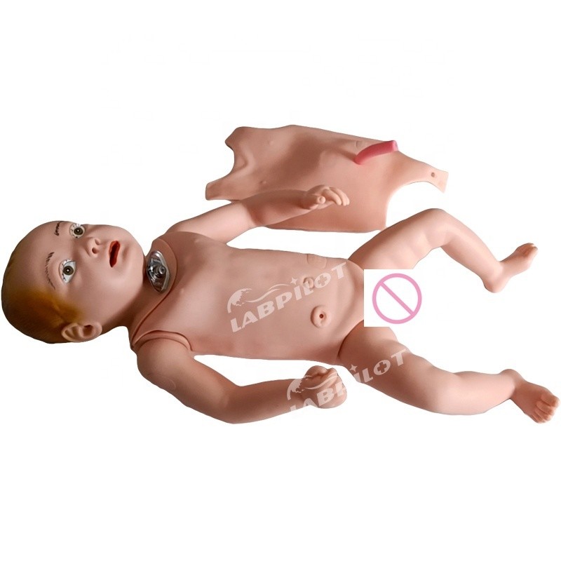 Pediatric Infant Tracheostomy Nursing Care Manikin Model for Realistic Simulation