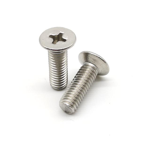 316 Stainless Steel Countersunk Phillips Machine Screws A4-70 DIN 965 Screw
