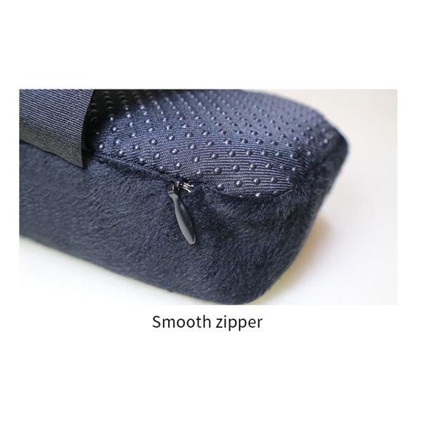 Hotel Black Memory Cotton Office Seat Armrest Pad with Ergonomic Slow Rebound Support