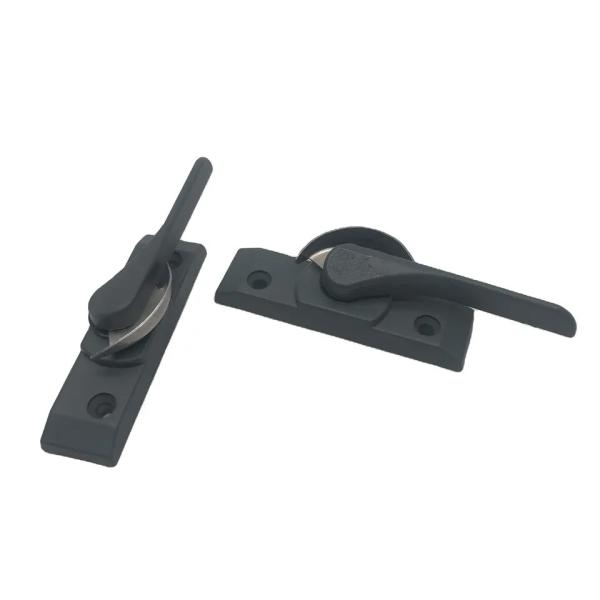 Adjustable Reinforced Sliding Window Crescent Lock Latch ANSI Grade