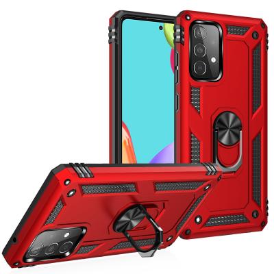KickStand Heavy Duty Cell Phone Cases Magnetic Suction For Samsung Galaxy A52