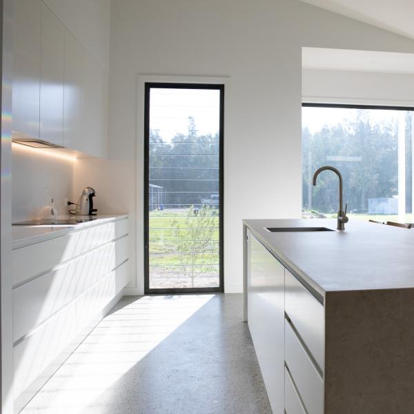 Modern Design Luxury White Lacquer Kitchen Cabinet For House Use