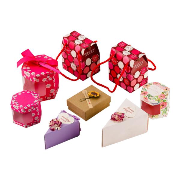 Caja de regalos de dulces de Navidad con tapas