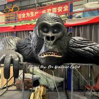Gorilles animatroniques grandeur nature et réalistes pour parc à thème