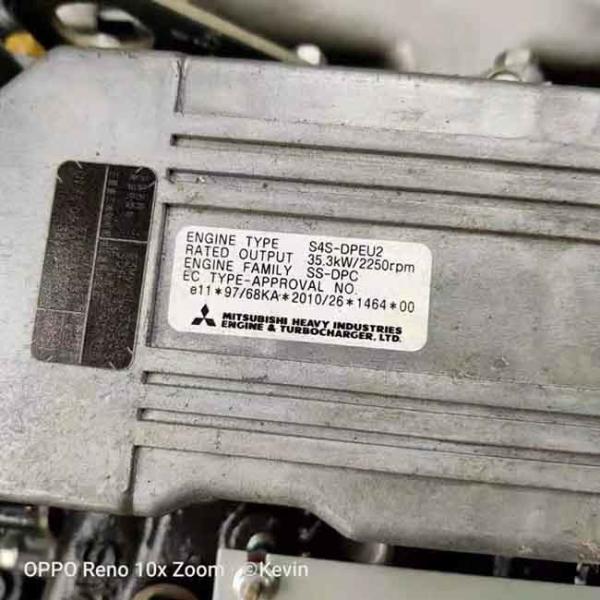 FD35T Counterbalance Forklift Truck MITSUBISHI S4S Diesel Fork Lift Truck