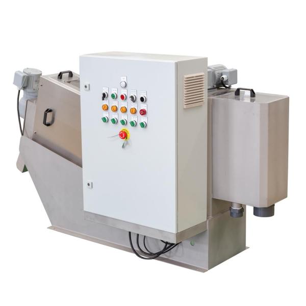 Clog Free Cow Dung Manure Dewatering Machine For Wastewater Treatment Plant