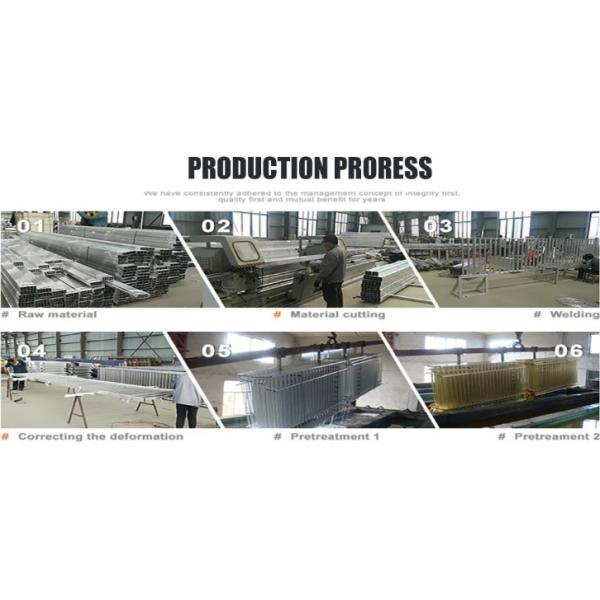 OHSAS сварило загородку безопасностью покрытия PE стальную я тип столб для шоссе