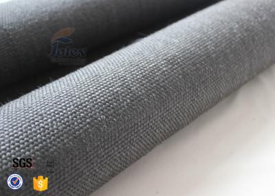 materiais de isolação térmica revestidos da tela da fibra de vidro do Vermiculite do preto 800gsm
