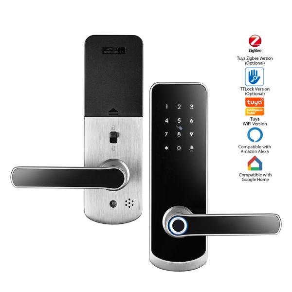 Serrure de porte d'empreinte digitale de Bluetooth à télécommande avec la fonction de carte d'IC