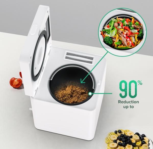 Smart Food Cycler Composter 2.5L Smart Waste Kitchen Composter From China Turning Food Waste to Compost Electric