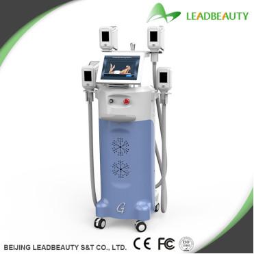 2-6cm fat lost after 1 treatment Cryotherapy slimming machine with 12 inch LCD screen