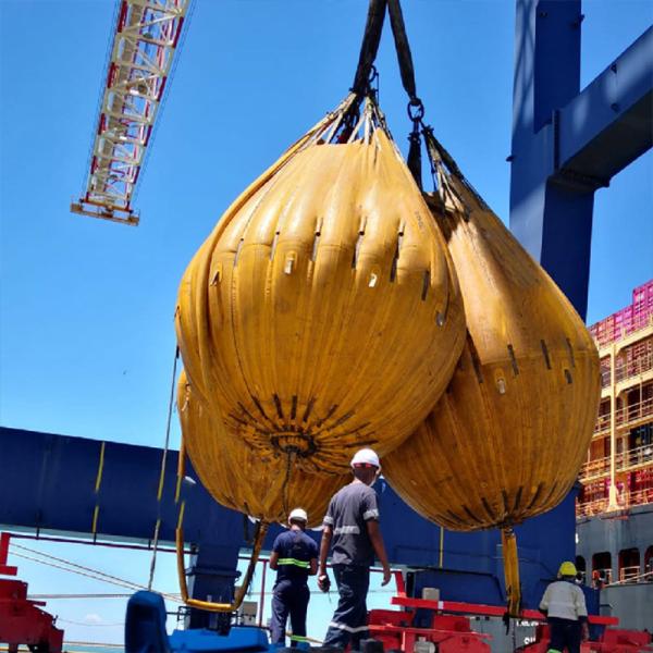 25 toneladas grúa de drenaje rápido prueba de carga bolsas de agua resistente a la corrosión duradera
