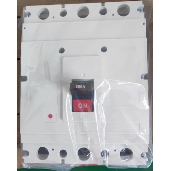 Plastic Shell MCCB Circuit Breaker 125A 250A 400A 630A 800A Low Voltage 3P 4P
