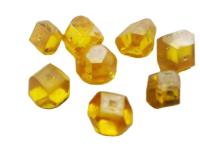 0.5-6ct Diamant synthétique non coupé Jaune Hpht Diamants bruts Diamants synthétiques bruts Non coupés Prix par carat Diamant cultivé en laboratoire pour les bijoux Jaune diamant brut
