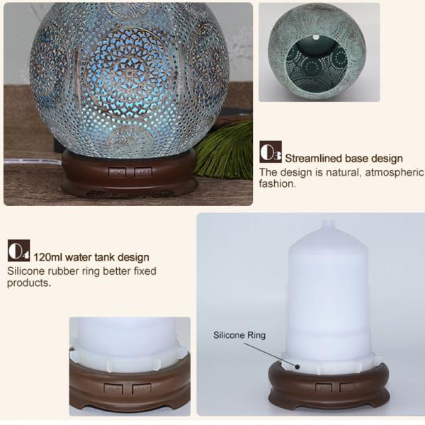 Портативный ультразвуковой отражетель ароматности металла 120мл