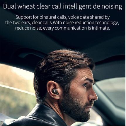  				Bluetooth 5.0 Tws Bluetooth Earphone 6D Stereo Wireless Earphones Ipx5 Waterproof Earphones 650mAh Headfree Earphones 	        